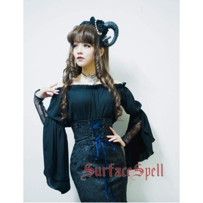 Surface Spell Gothic Mermaid Medieval Blouse